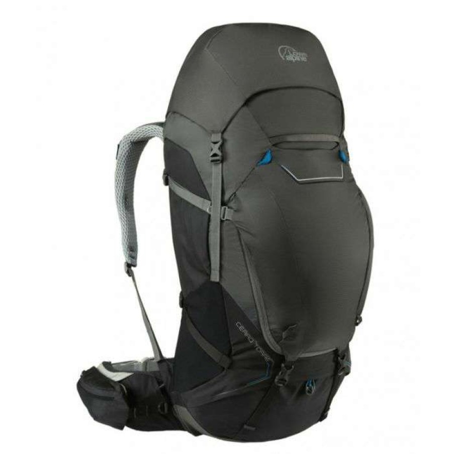 Hiking Backpacks * | Shop Lowe Alpine Cerro Torre 100:120 Mens Hiking Pack Black