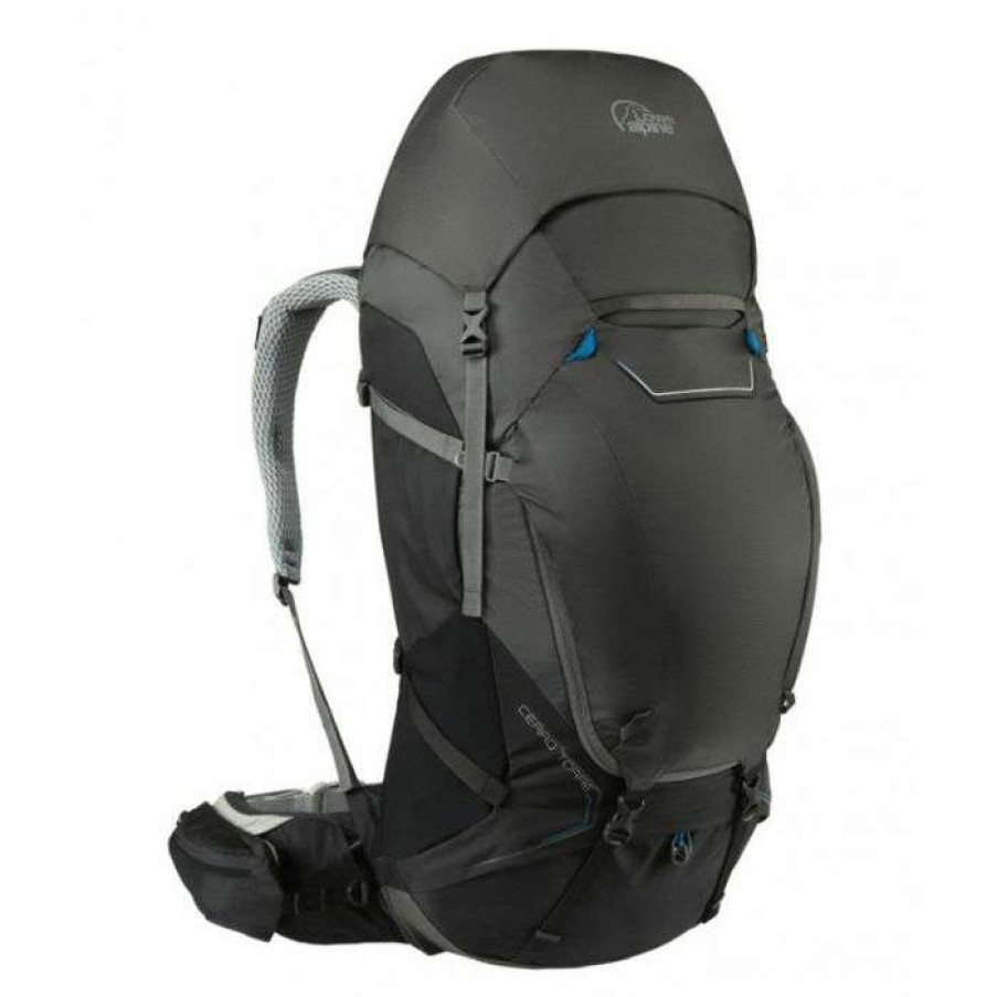 Hiking Backpacks * | Hot Sale Lowe Alpine Cerro Torre 100:120 Large Black