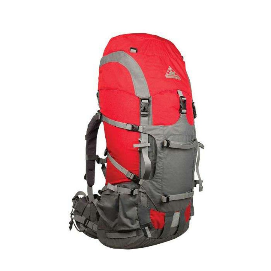 Hiking Backpacks * | Fire Sale We Mountain Expedition 100 Litre Alpine Pack Red