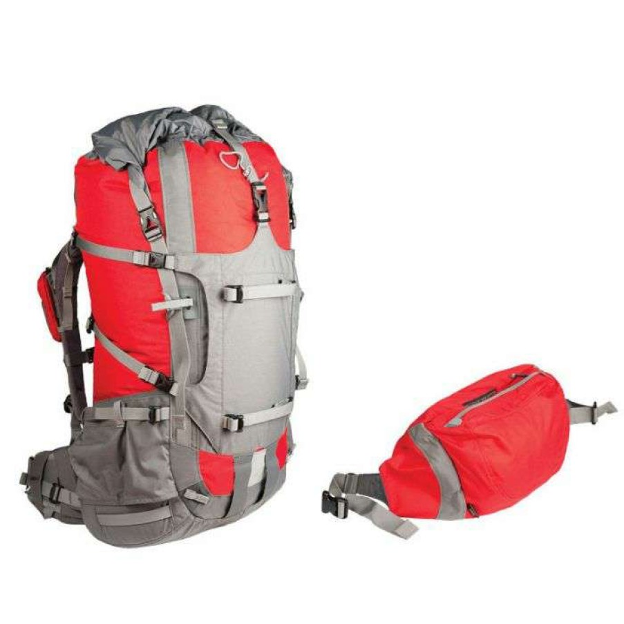 Hiking Backpacks * | Fire Sale We Mountain Expedition 100 Litre Alpine Pack Red